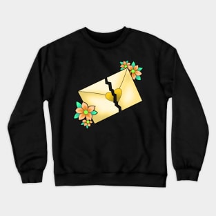 loveletter (yellow) Crewneck Sweatshirt